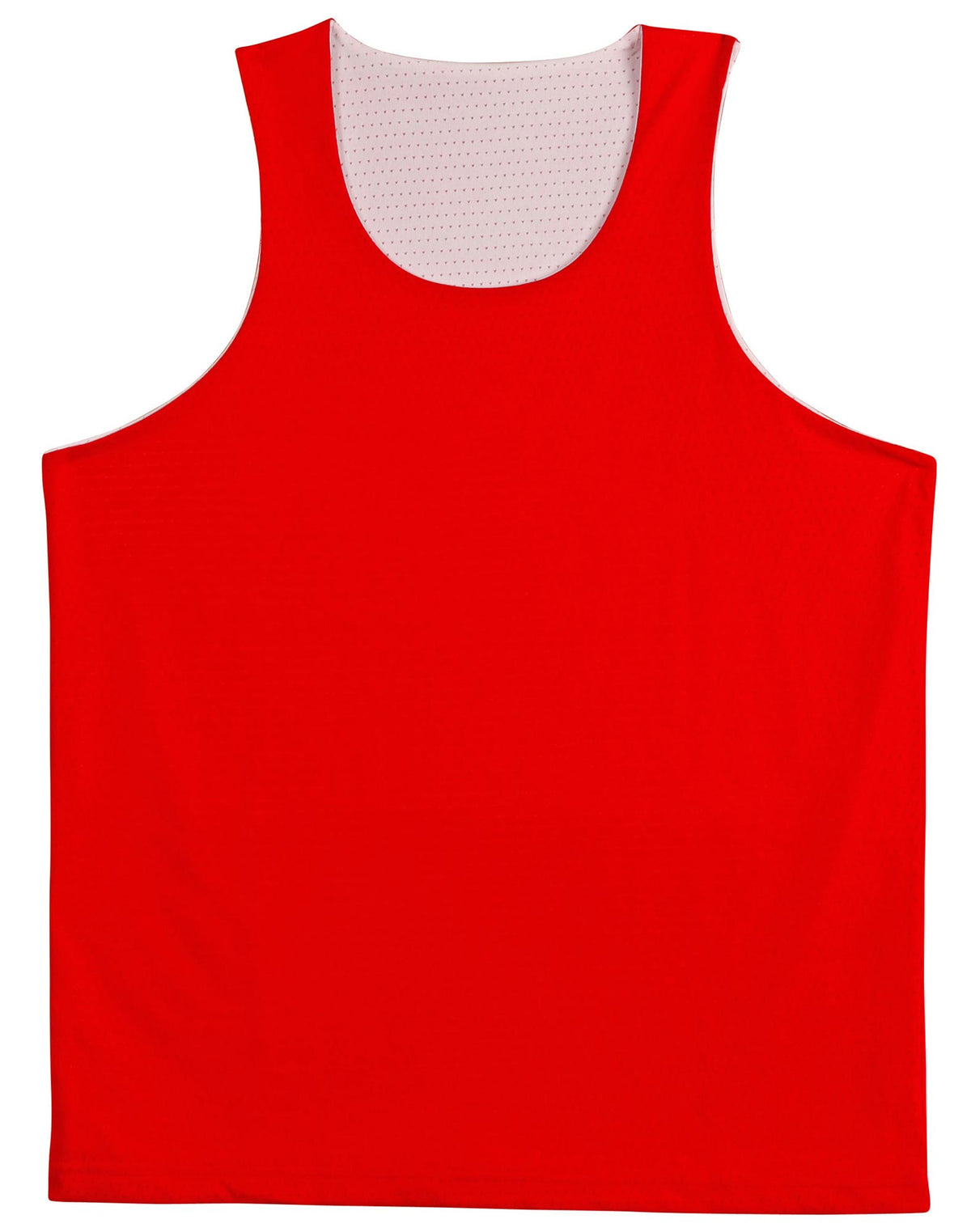 Kid's Basketball Singlet - TS81K - Red / White