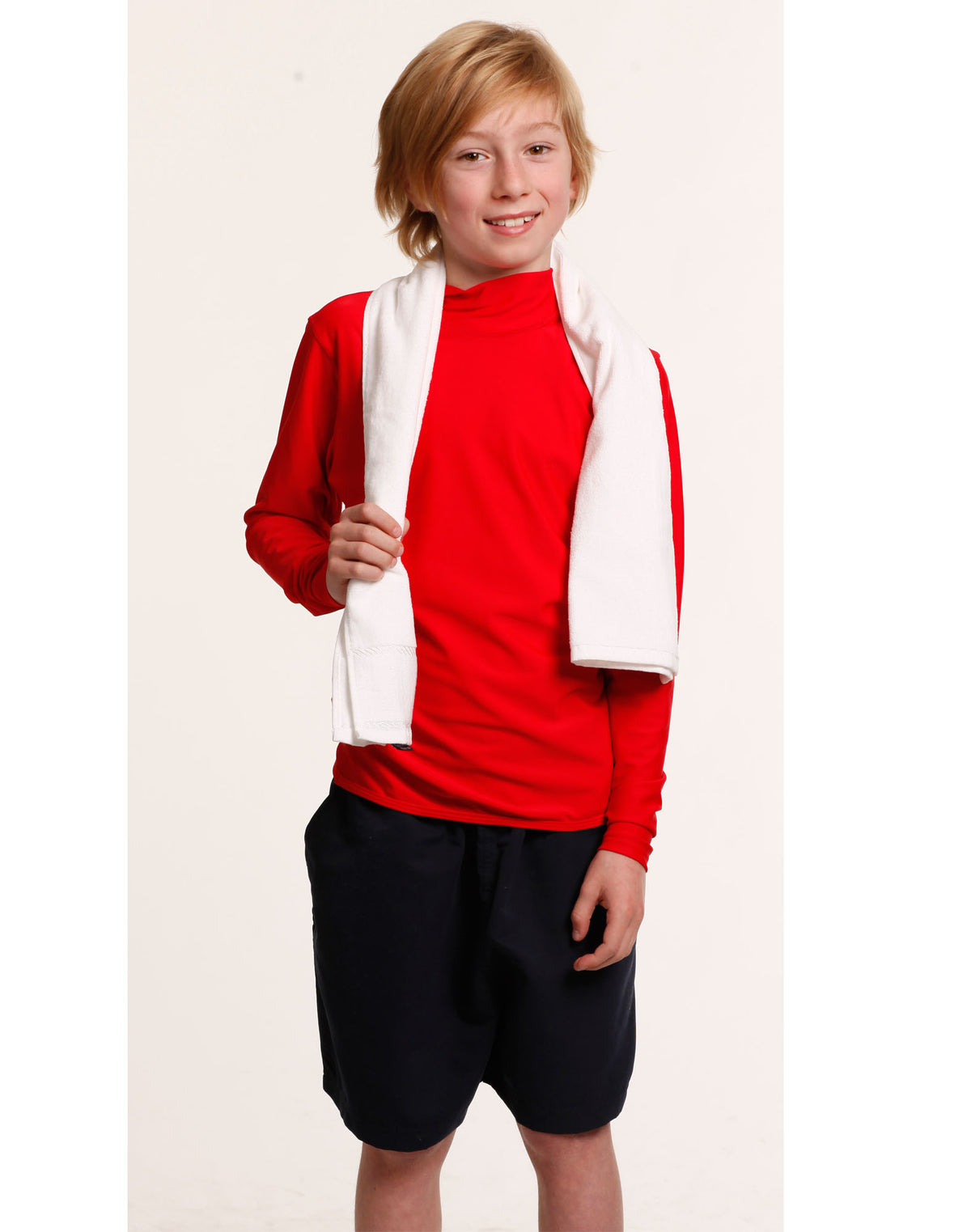 Terry Velour Fitness Towel 110X30 Cm - TW05 - White