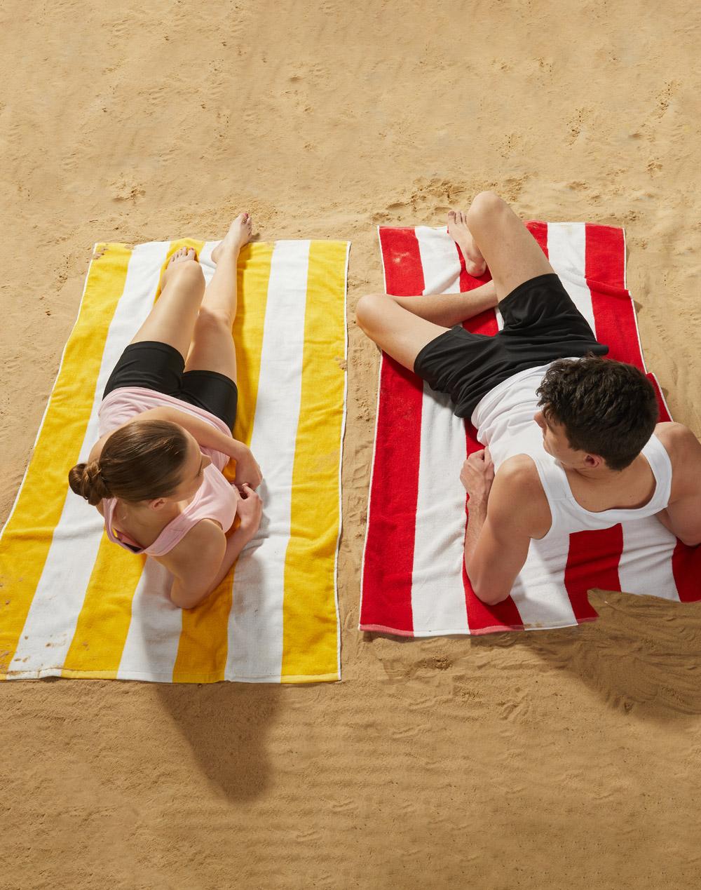 Winning Spirit Striped Beach Towel TW07