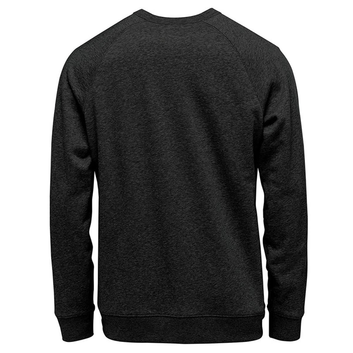 Men's Monashee Fleece Crew Neck Sweater - Black - Back