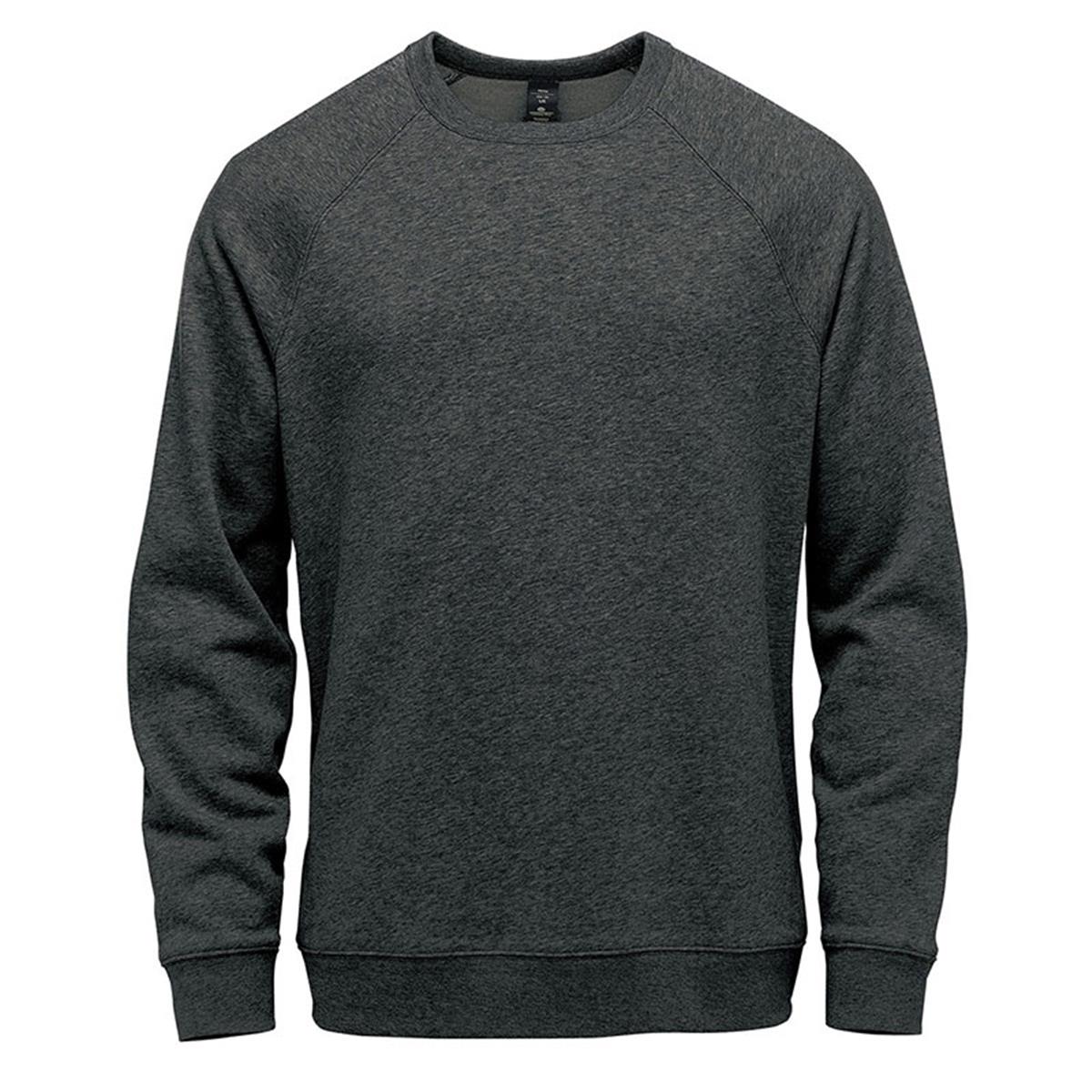 Men's Monashee Fleece Crew Neck Sweater - Charcoal Heather - Front