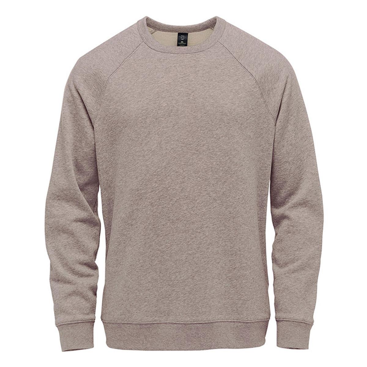 Men's Monashee Fleece Crew Neck Sweater - Taupe - Front