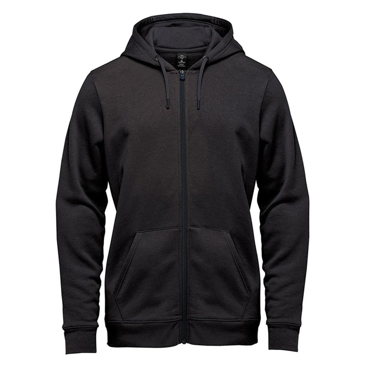 Men's Monashee Fleece Full Zip Hoody - Black - Front