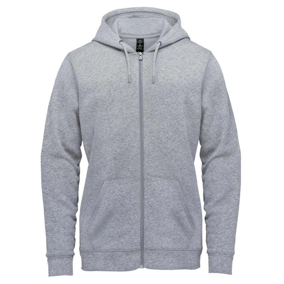 Men's Monashee Fleece Full Zip Hoody - Granite Heather - Front