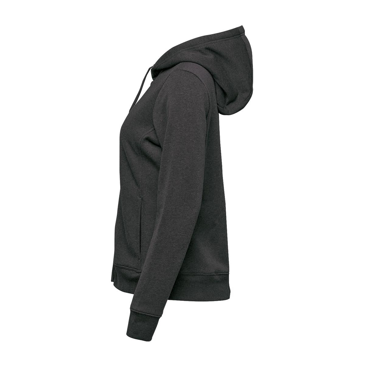 Women's Monashee Fleece Full Zip Hoody - Charcoal Heather - Back