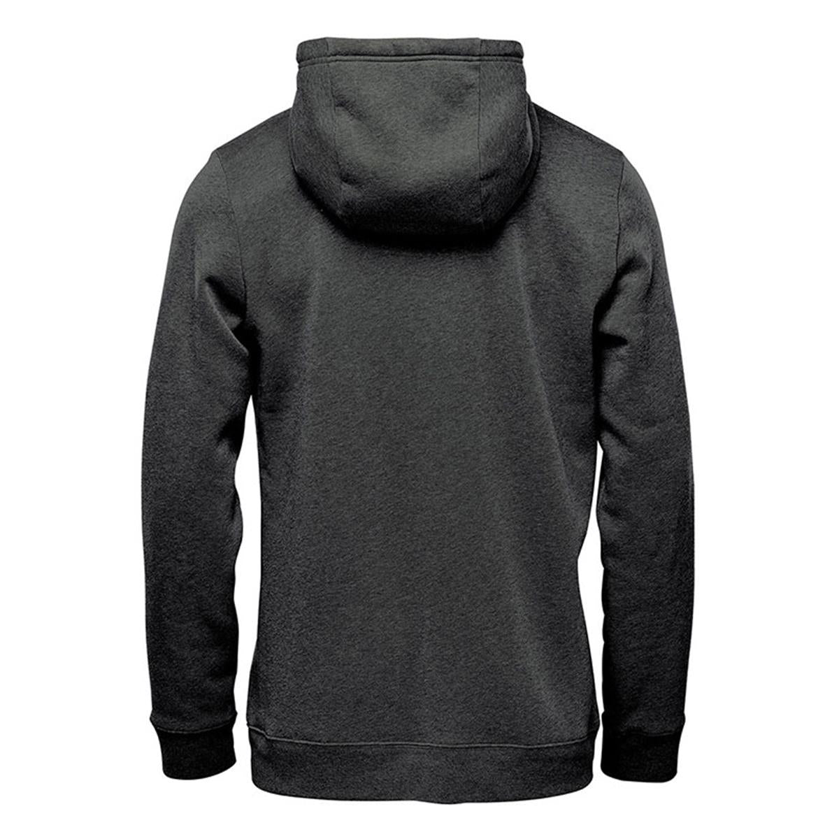 Men's Monashee Fleece Pullover Hoody - Charcoal Heather - Back