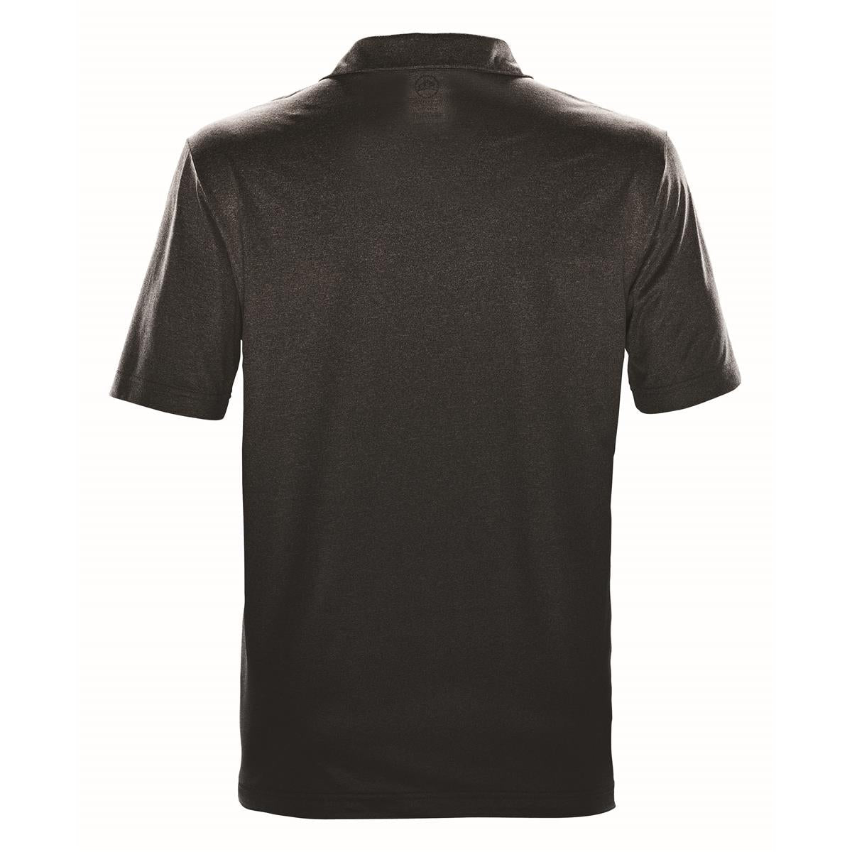 Men's Mirage Polo - Carbon Heather - Back
