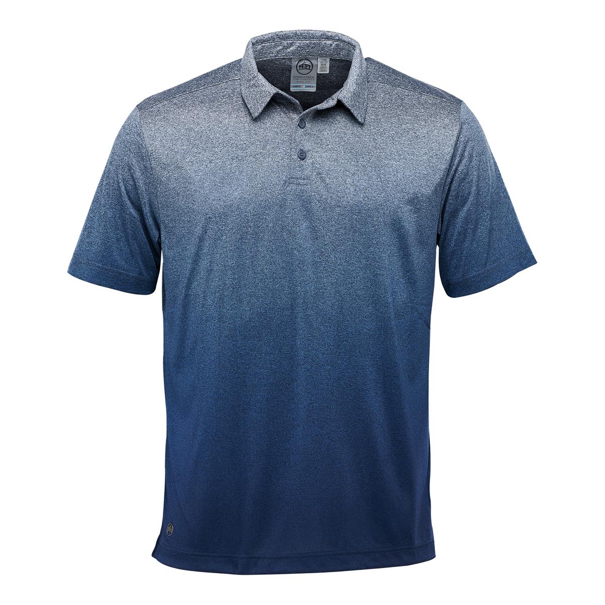 Men's Mirage Polo - Navy Heather - Front