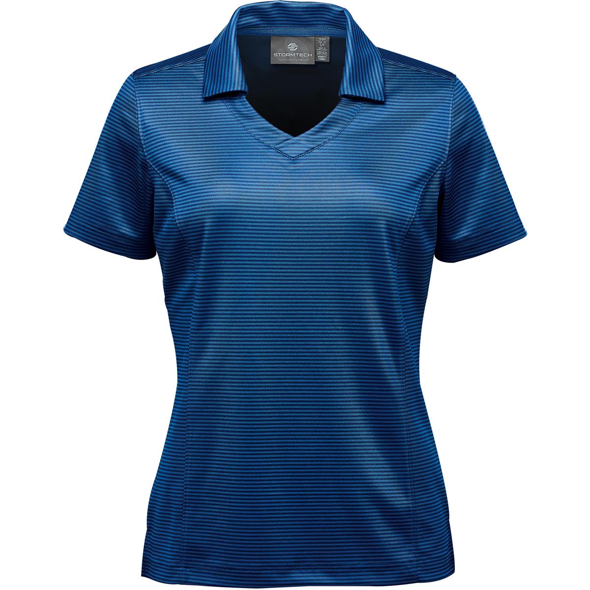 Women's Gulf Stream Polo - Navy - Front