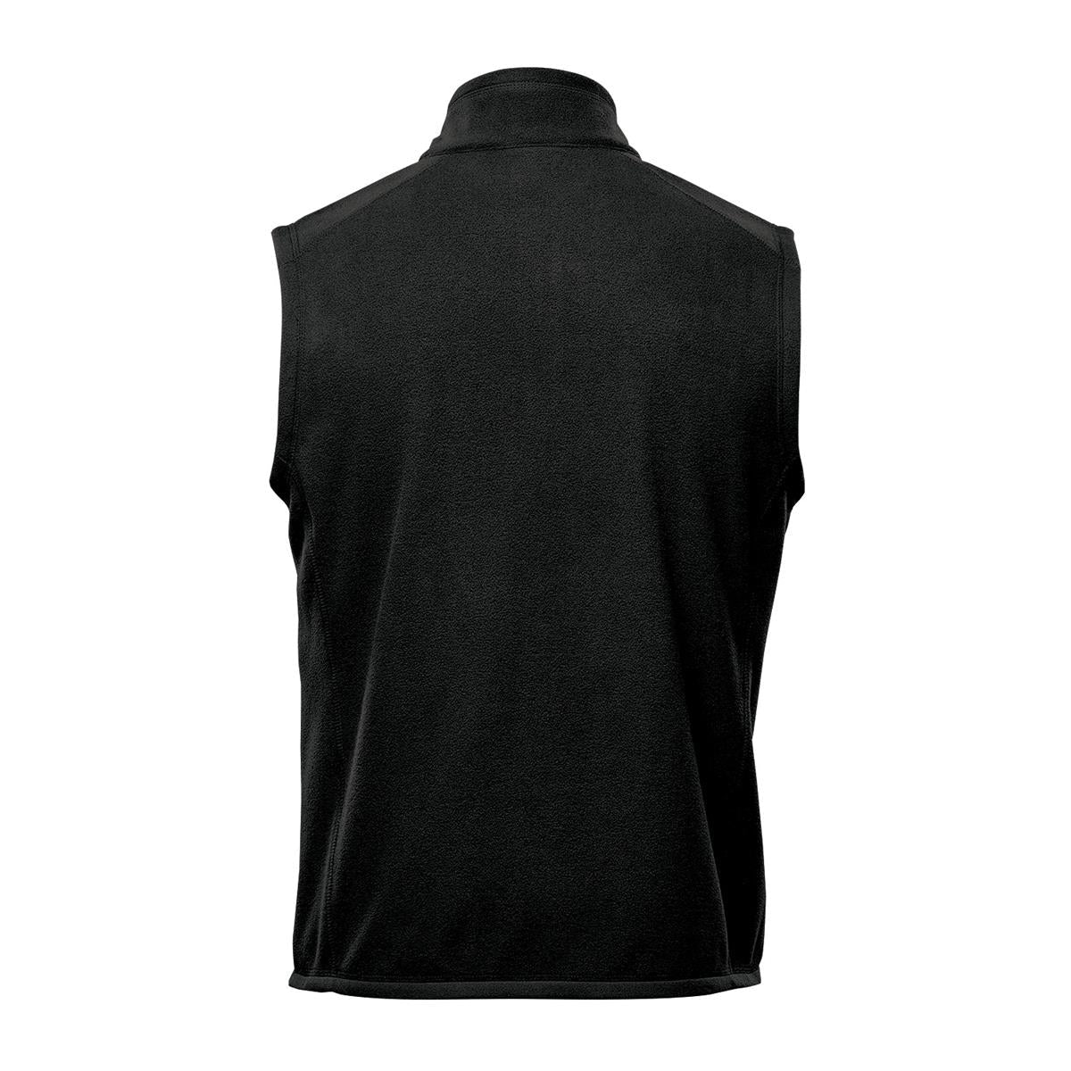 Men's Montauk Fleece Vest - Black - Back