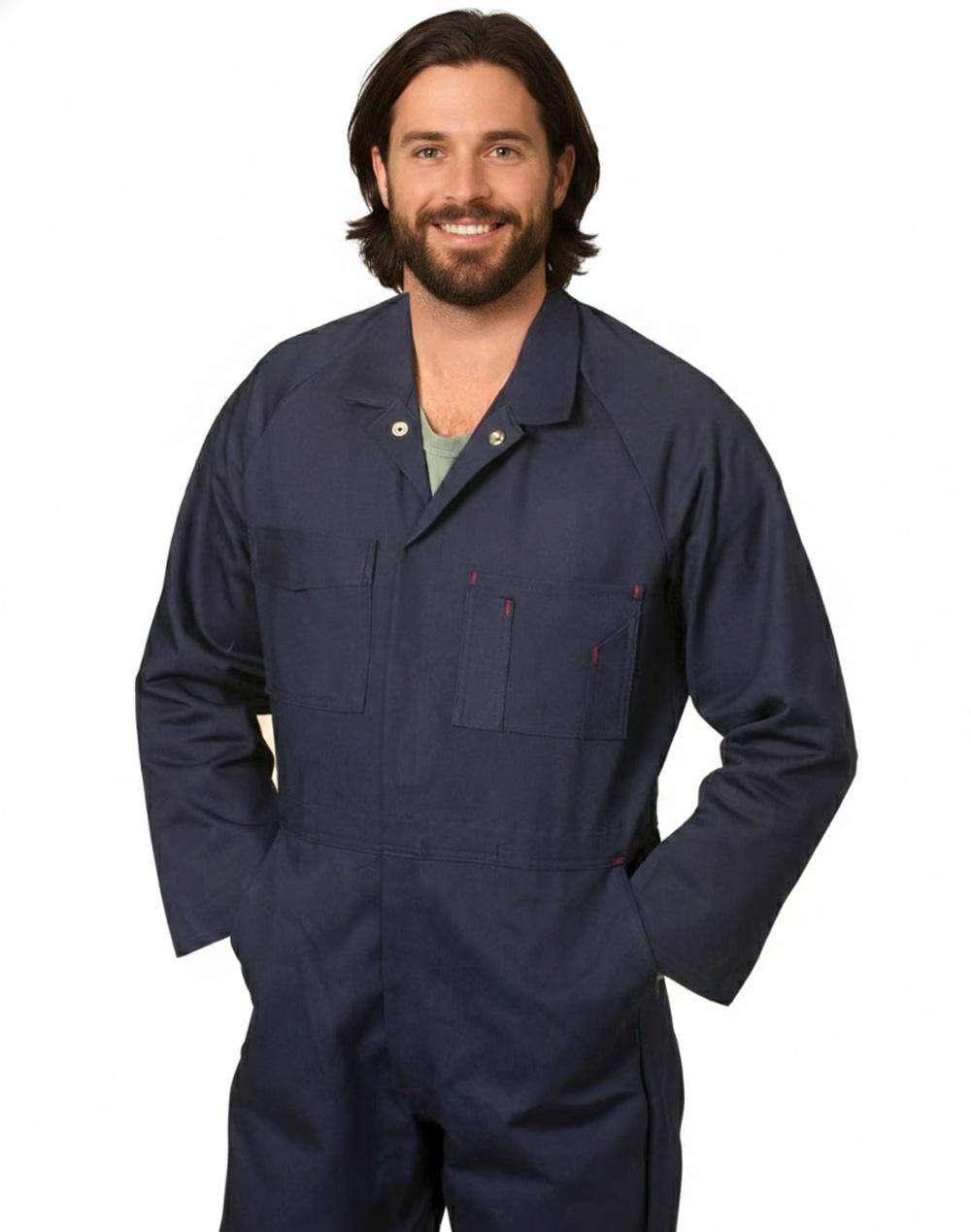 Aiw Men's Cotton Drill Coverall-Regular WA07
