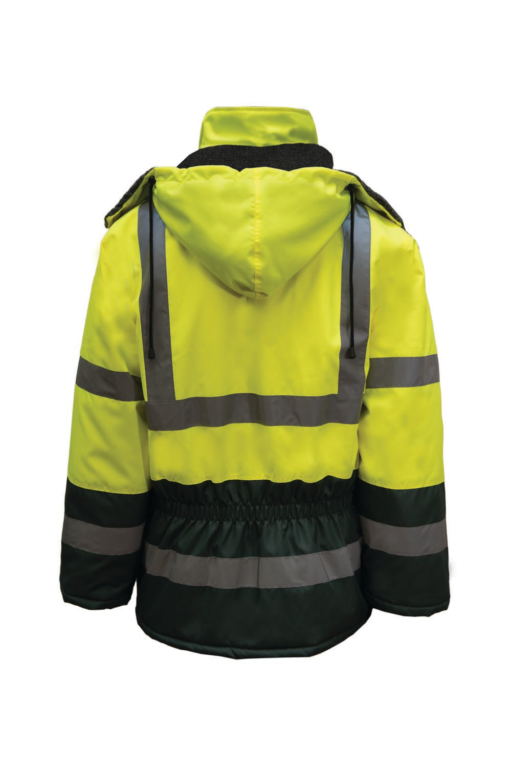 Hi Vis Reflective Freezer Jacket - Back