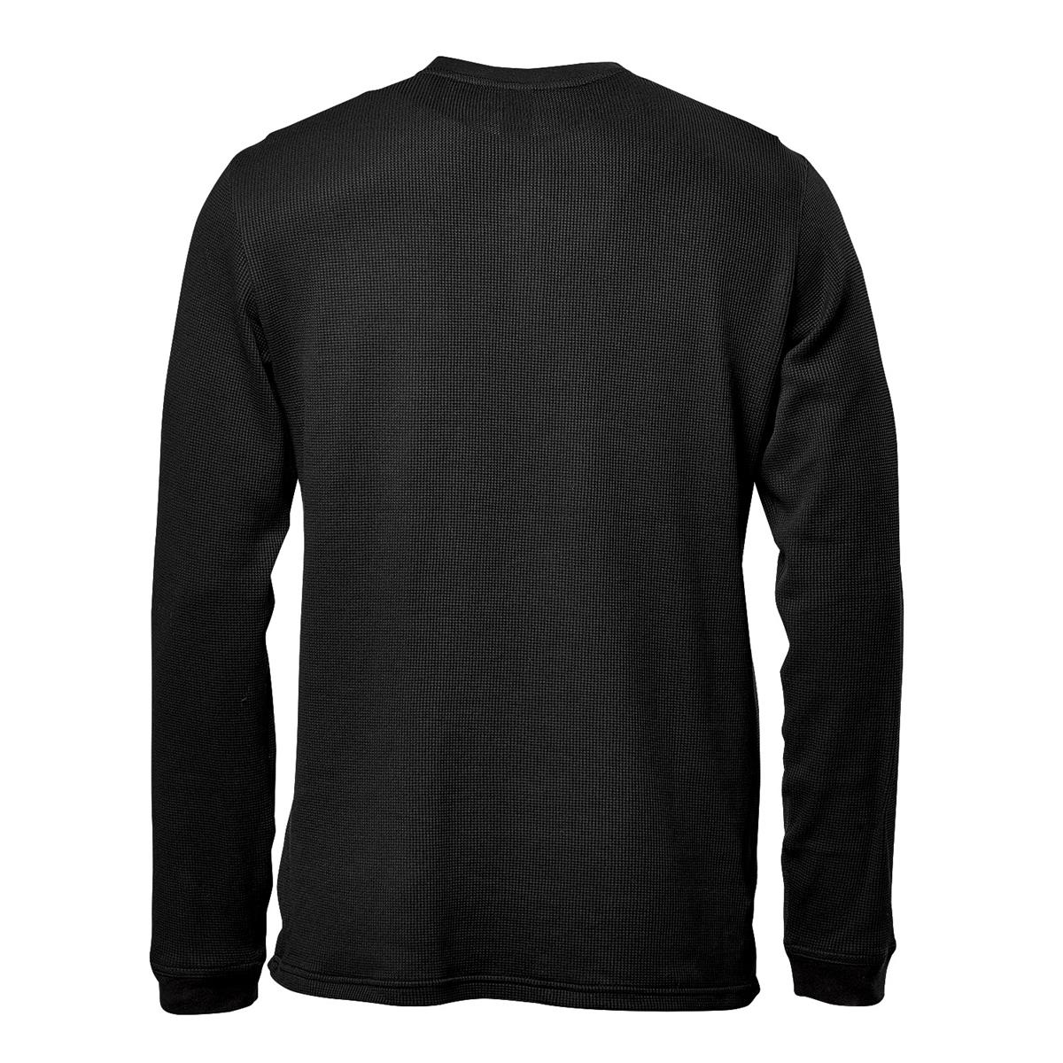 Men's Ashburn Henley - Black - Back