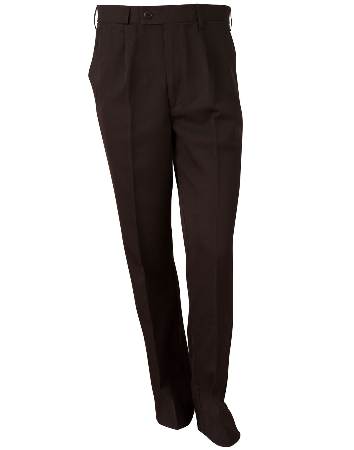 Mens Permananent Press Pants St - WP01S - Black