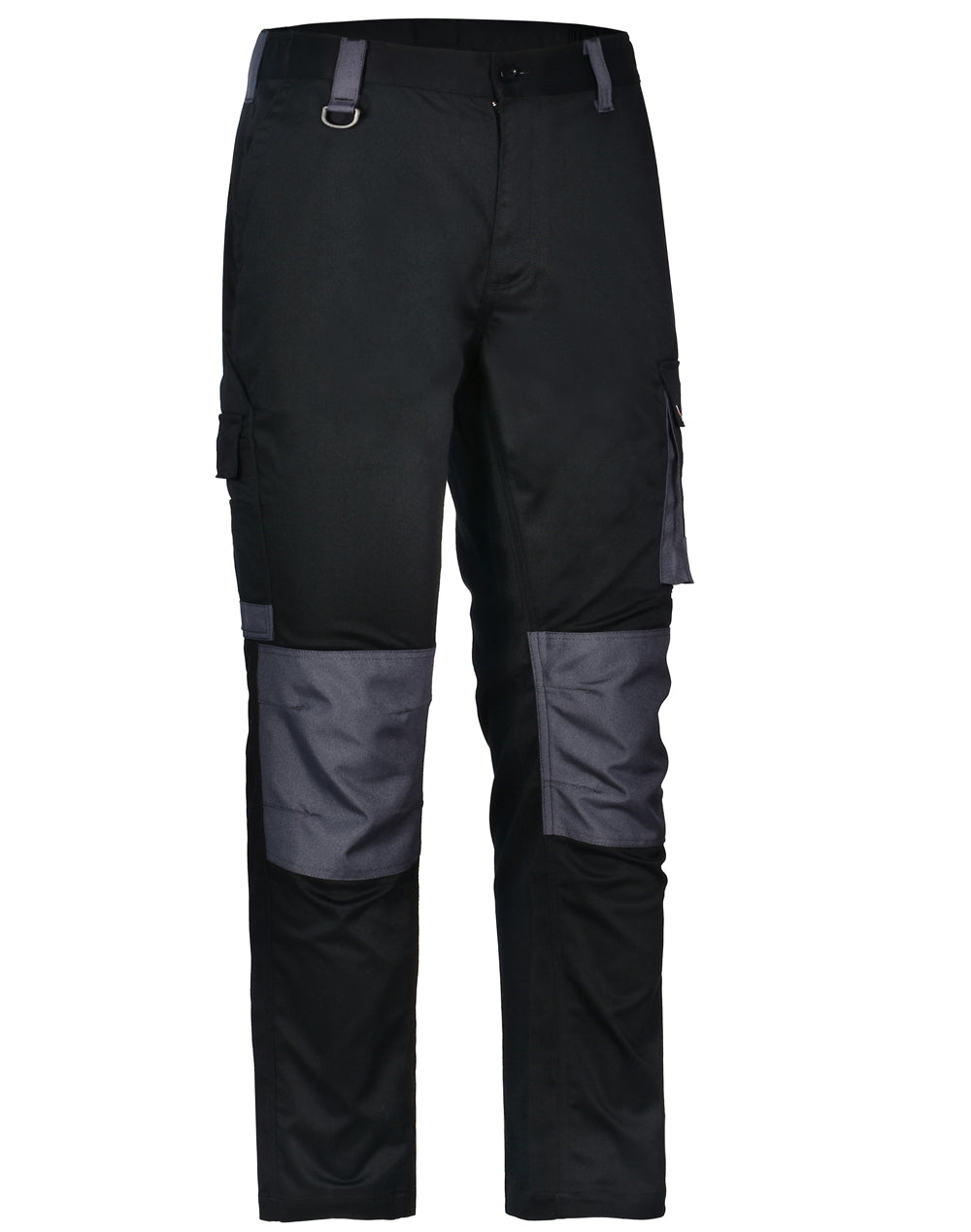 Unisex Utility Stretch Cargo Work Pants - WP05 - Black