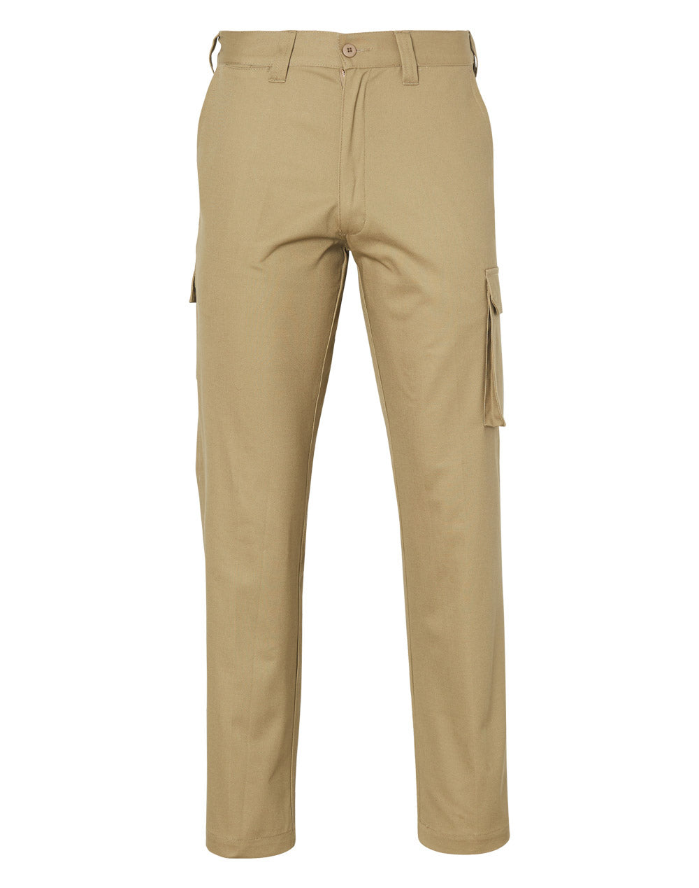 Drill Pant Pocket On Leg / Regular Fit - WP07 - Khaki