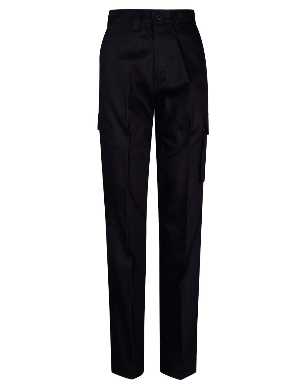 Drill Pant Pocket On Leg / Long Fit - WP13 - Black