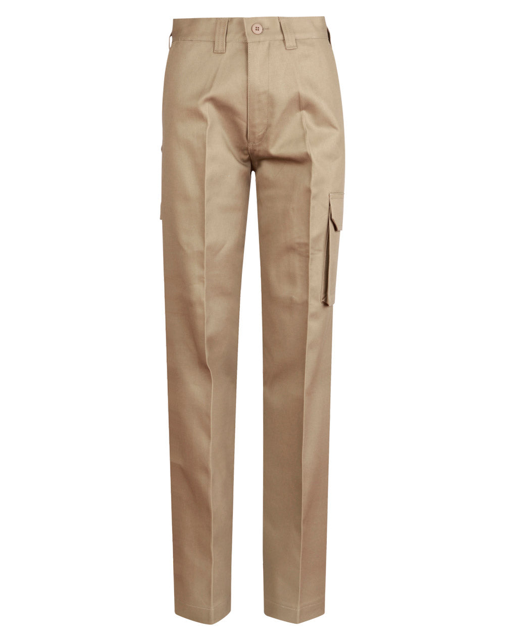 Drill Pant Pocket On Leg / Long Fit - WP13 - Khaki