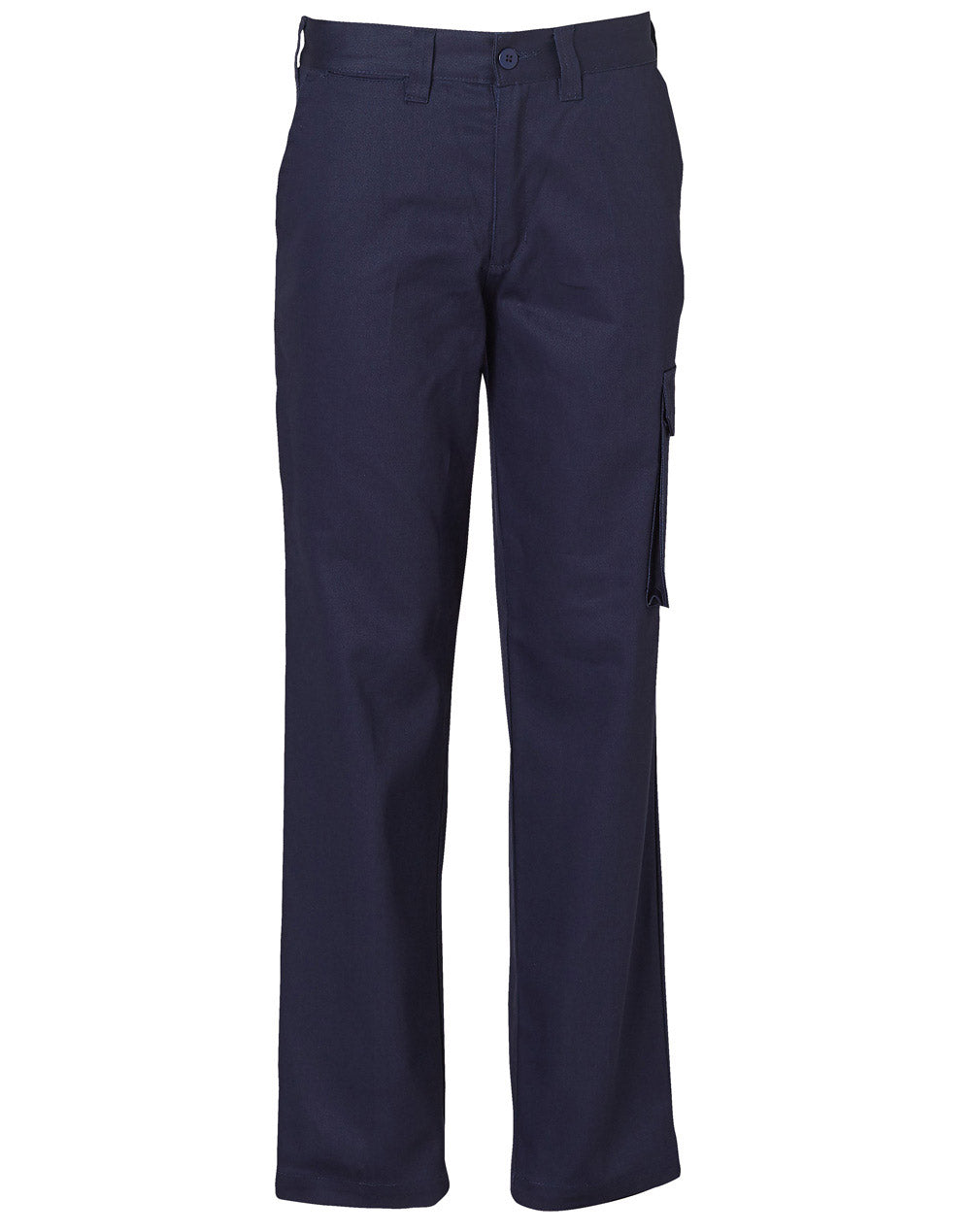 Ladies' Heavy Cotton Pre-Shrunk Drill Pant - WP15 - Navy