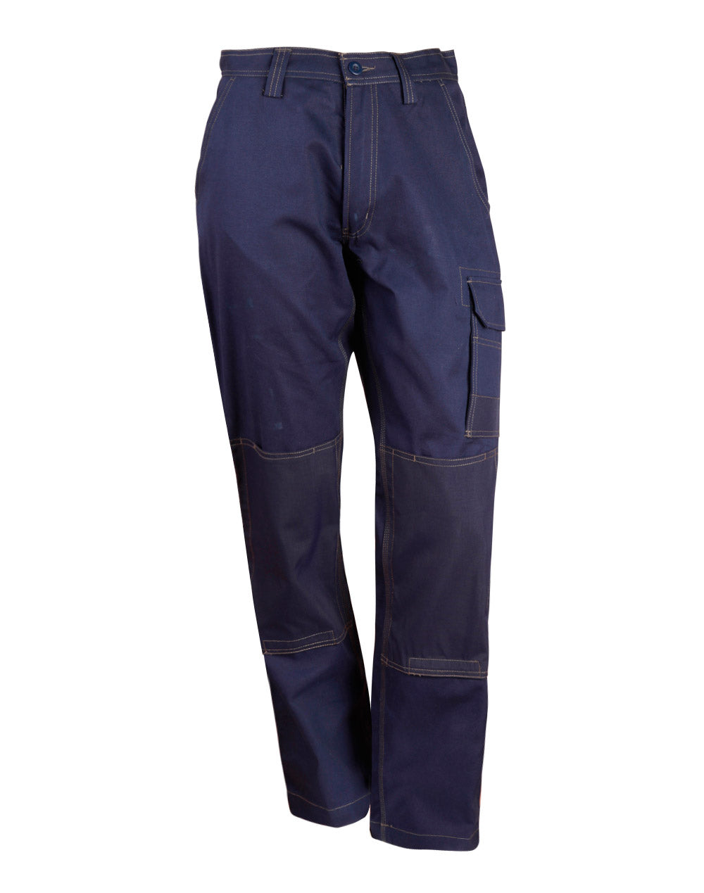 Light Weight Semi-Fitted Cordura Work Pants - WP20 - Navy
