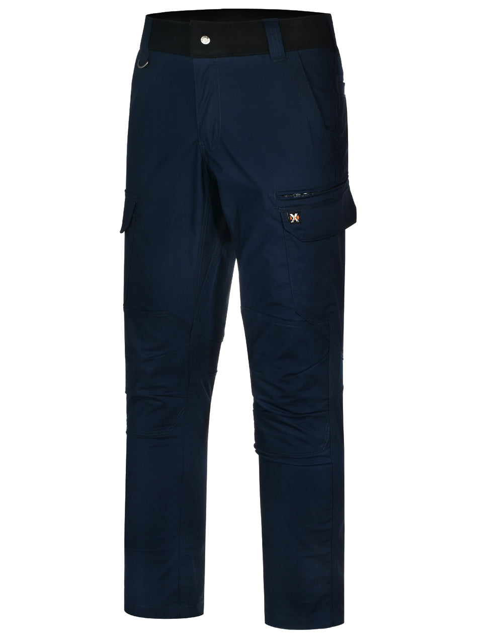 Rip-Stop Poly/Cotton Stretch Work Pants - WP24 - Navy