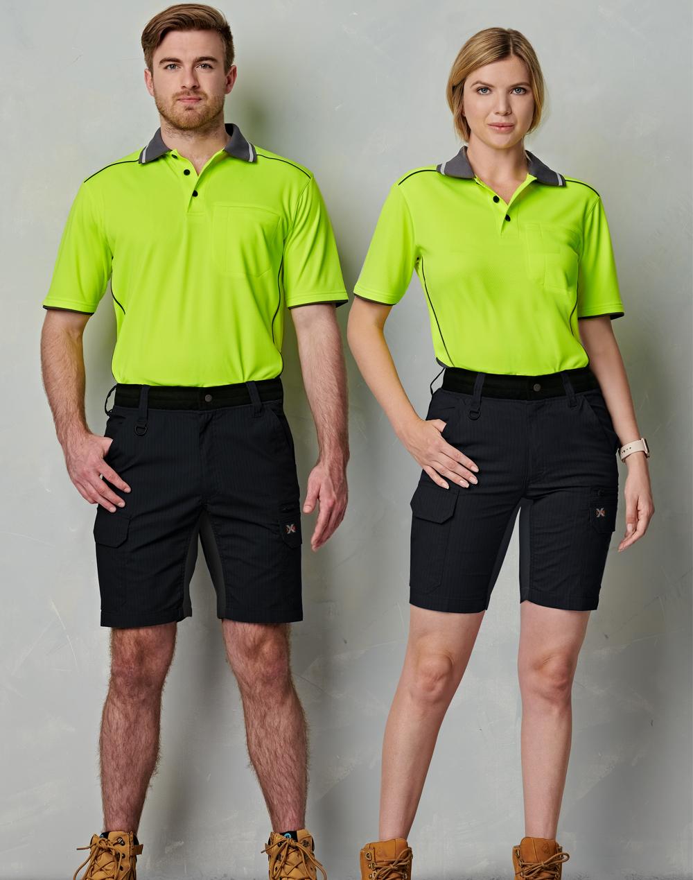 Aiwx Rip-Stop Poly/Cotton Stretch Work Shorts WP25