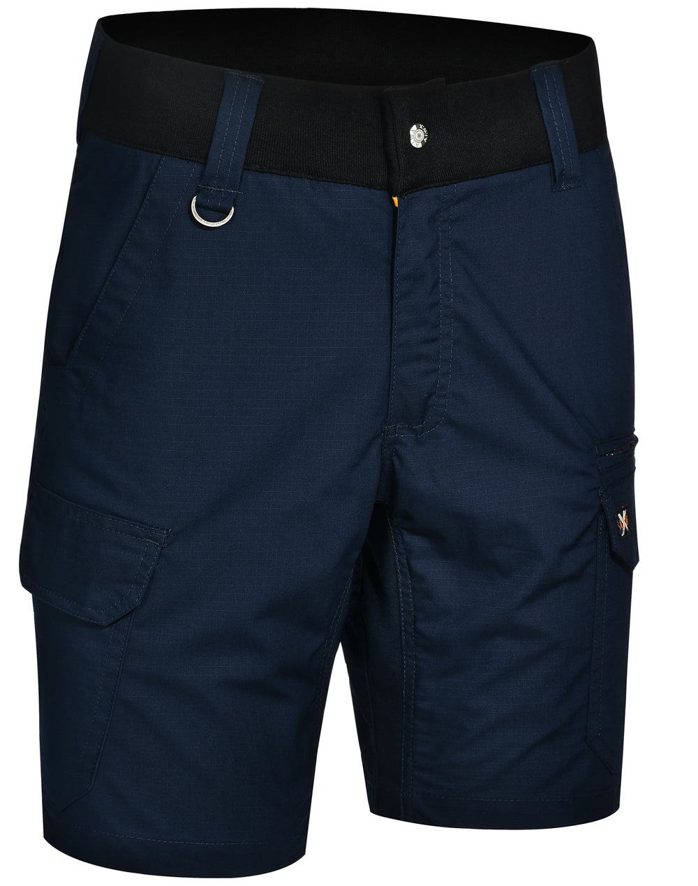 Rip-Stop Poly/Cotton Stretch Work Shorts - WP25 - Navy