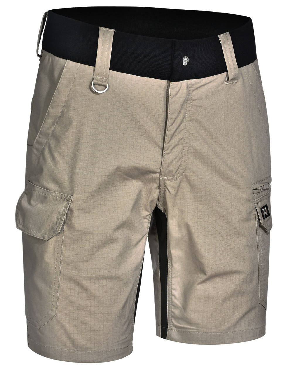 Rip-Stop Poly/Cotton Stretch Work Shorts - WP25 - Sand