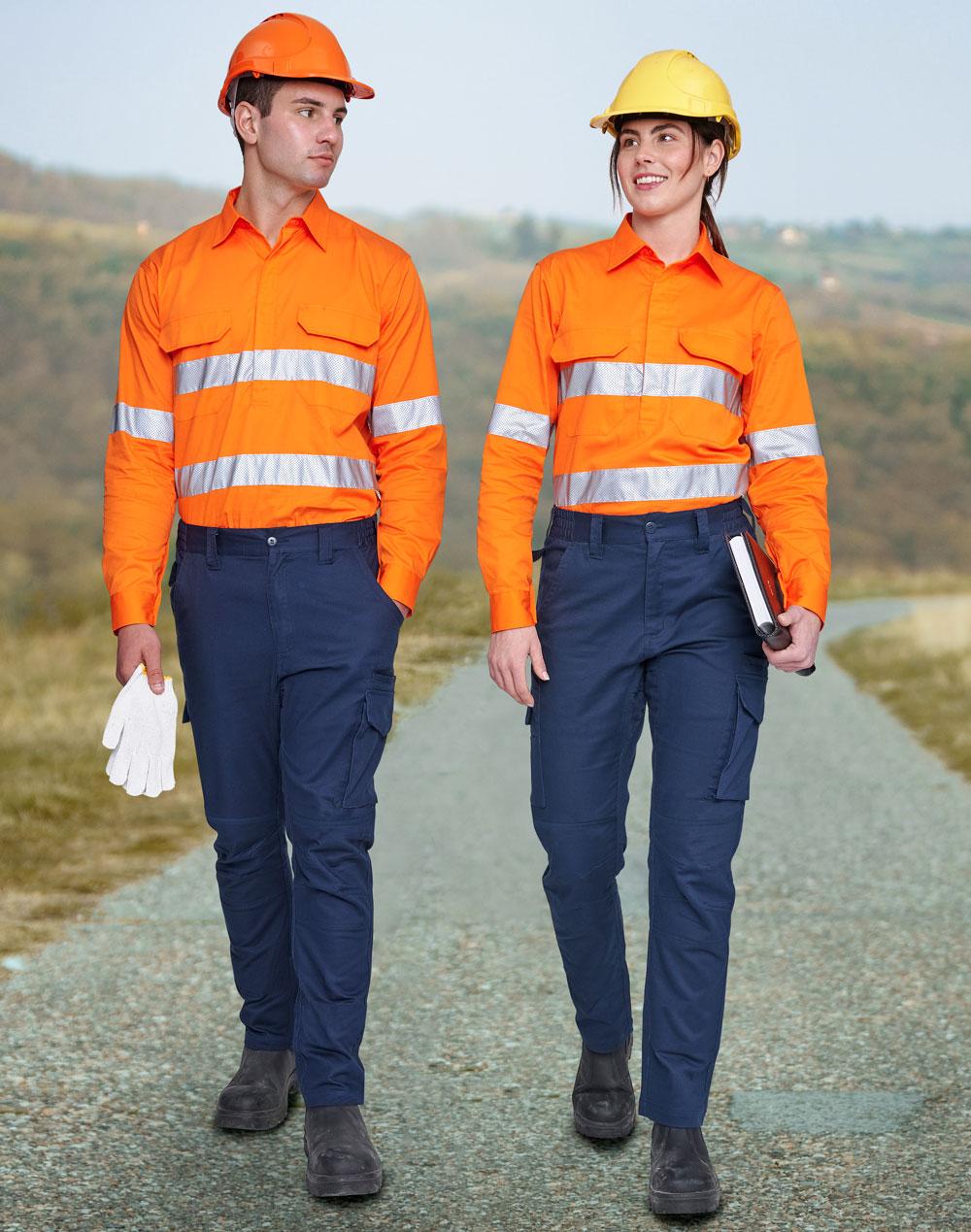 Aiw Unisex Cotton Stretch Ripstop Work Pants WP26