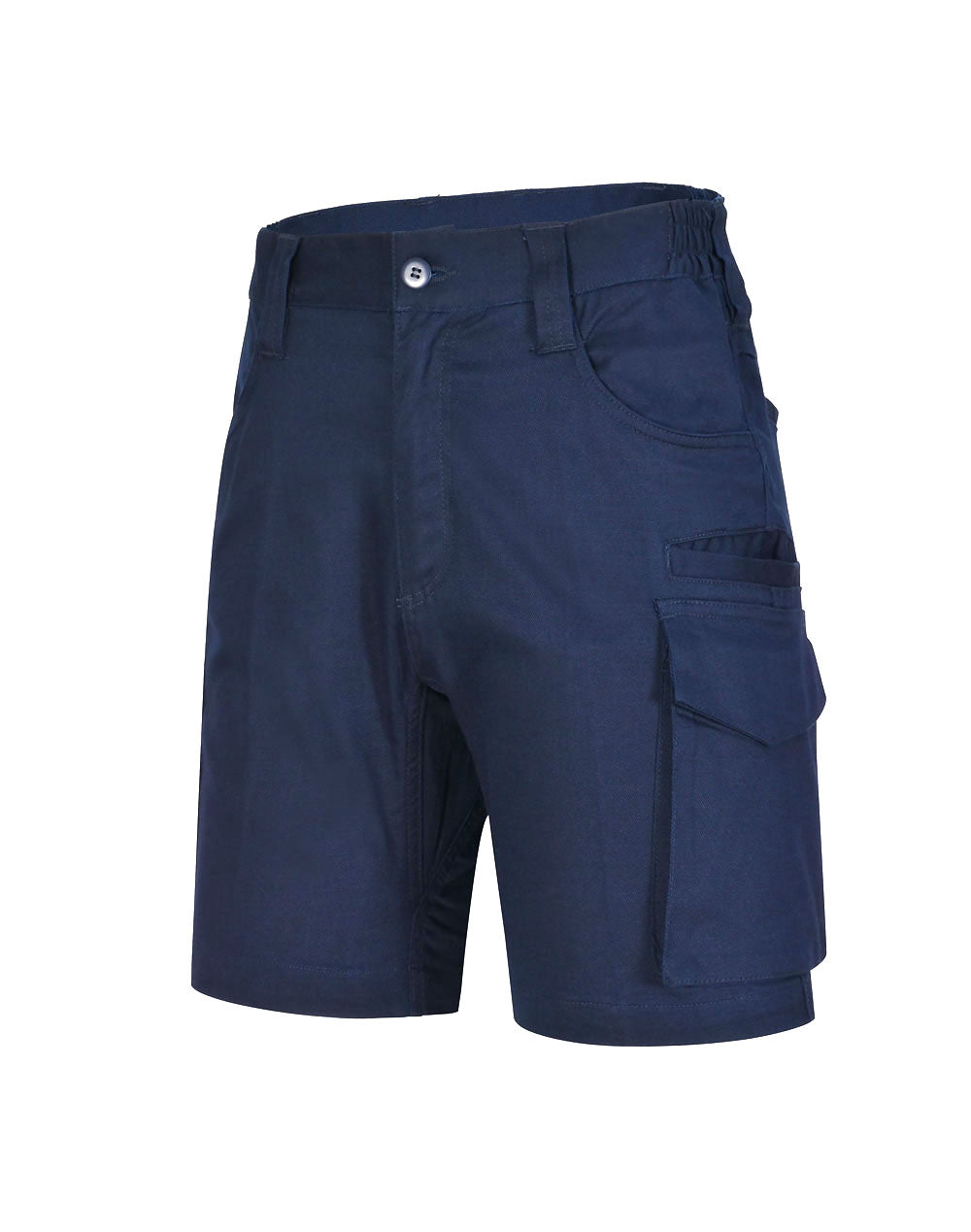 Unisex Cotton Stretch Ripstop Work Shorts - WP27 - Navy