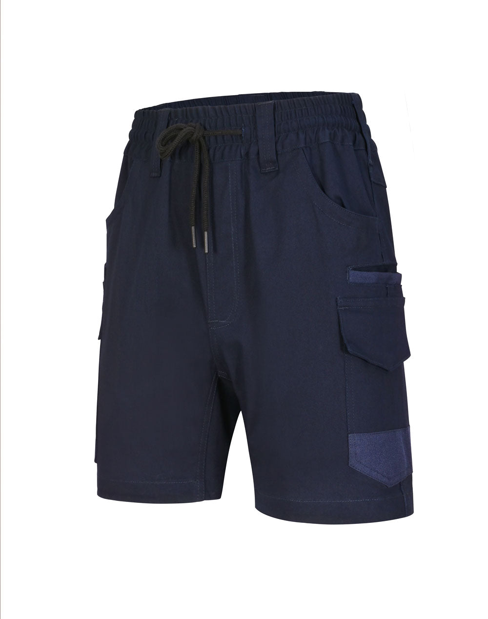 Unisex Cotton Stretch Drill Short Work Shorts - WP29 - Navy