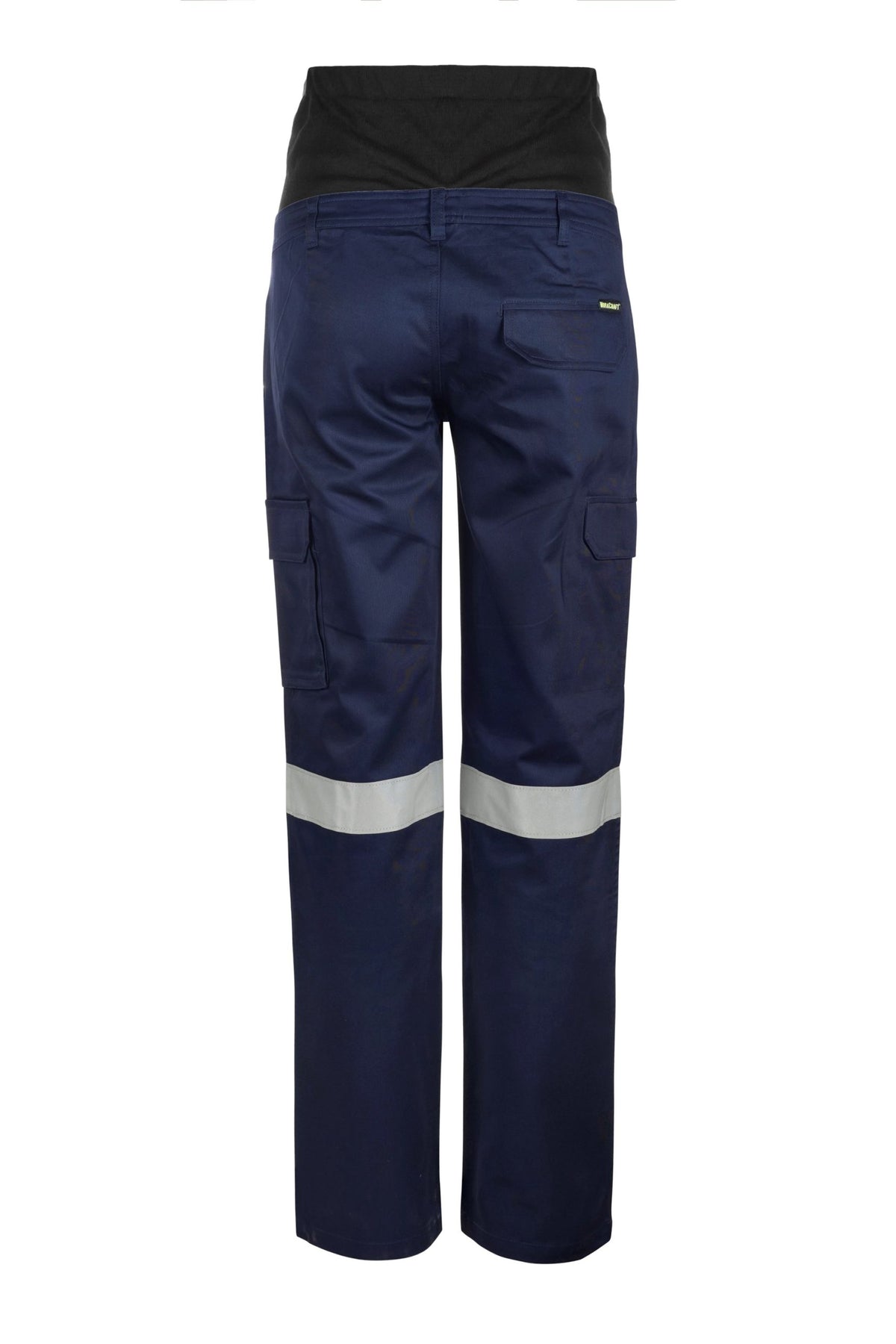 Maternity Cargo Reflective Cotton Drill Trouser - view