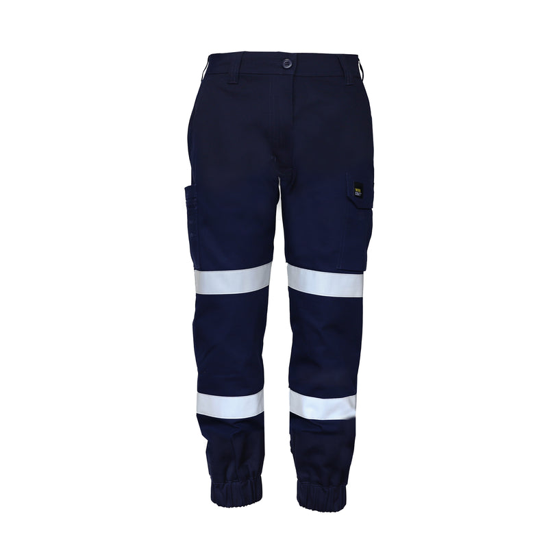 Women’s stretch drill cargo pant-tape & Cuffed hem