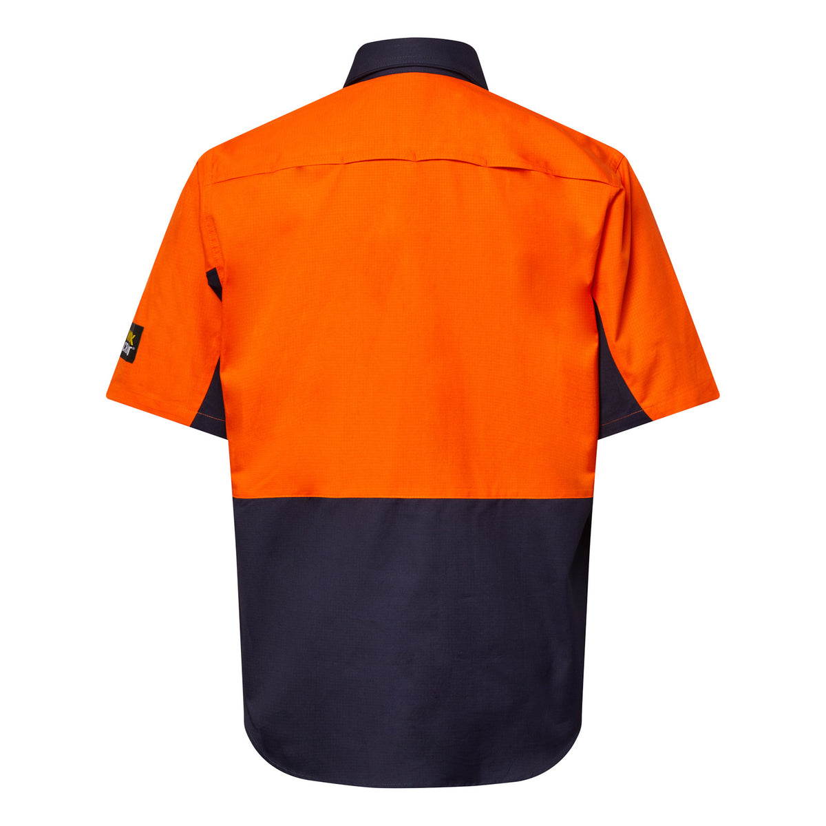Hi Vis Short Sleeve Vented Ripstop Shirt - view