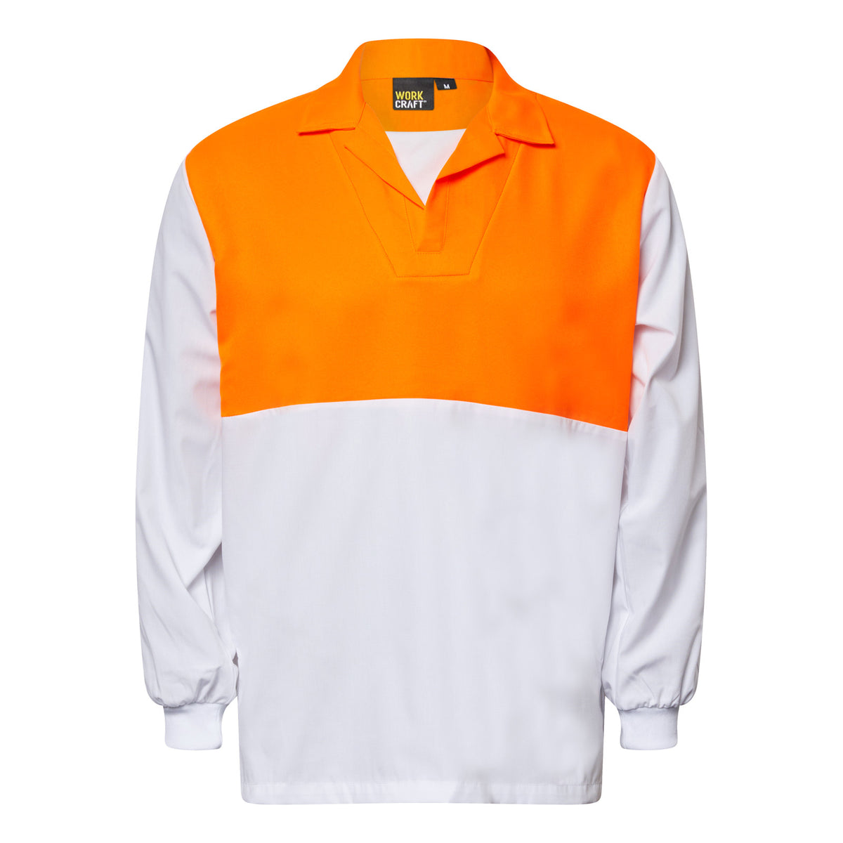 Long Sleeve Food Industry Jacshirt With Modesty Insert