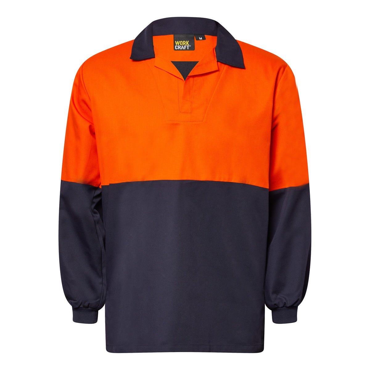 Long Sleeve Food Industry Jacshirt With Modesty Insert
