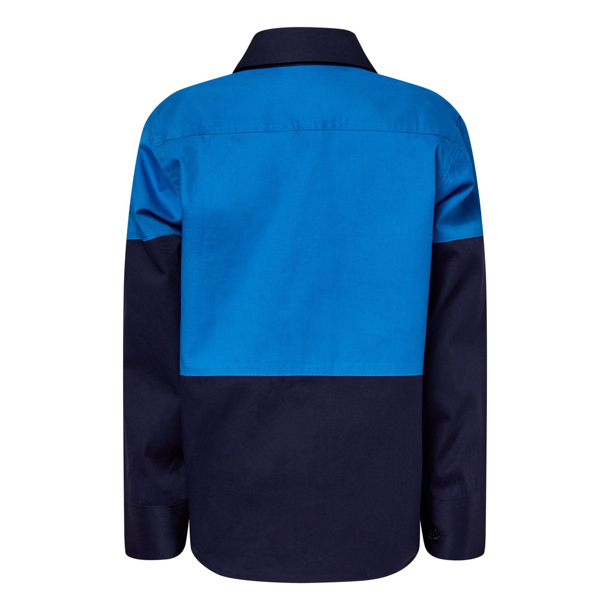 Kids Lightweight Long Sleeve Cotton Drill Shirt - view