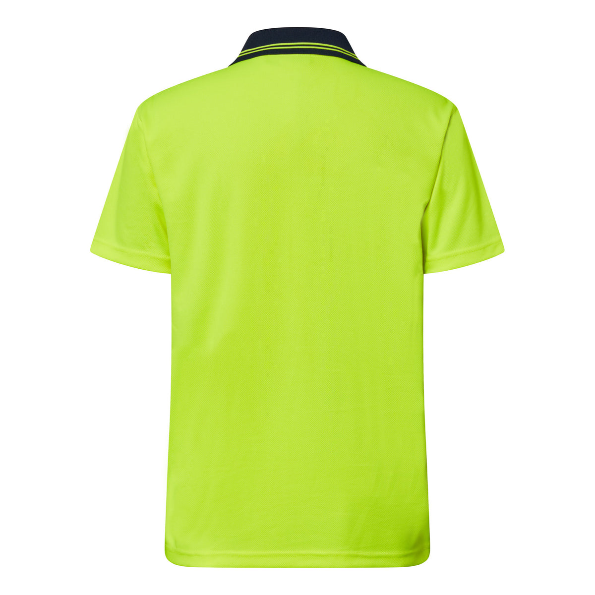 Hi Vis Lightweight Short Sleeve Micromesh Polo With Pocket - view