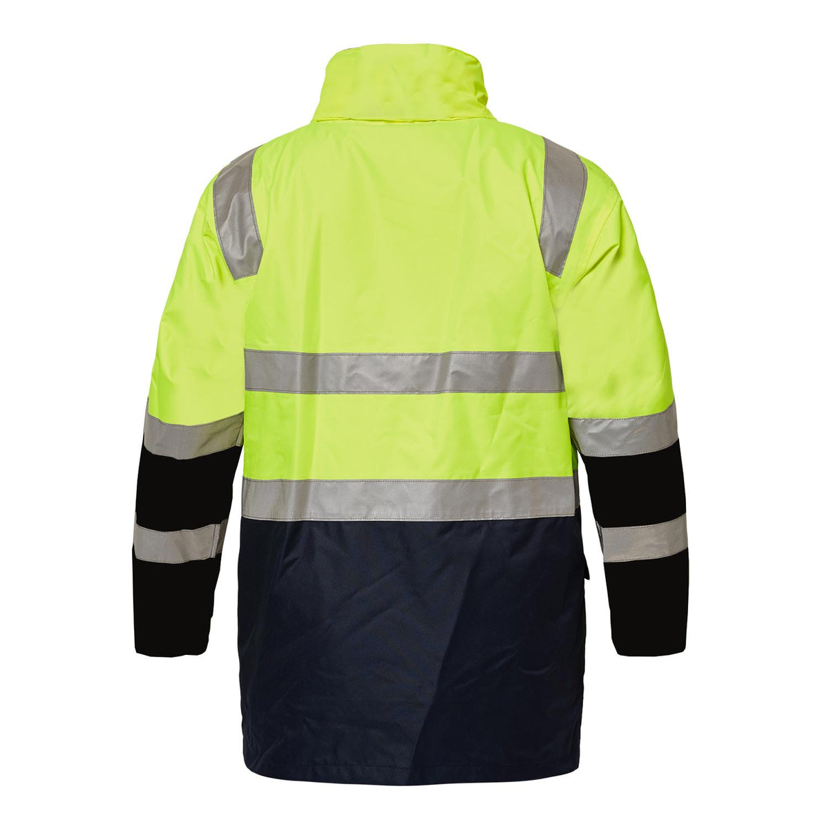 Hi Vis 4 In 1 Reflective Jacket - Back