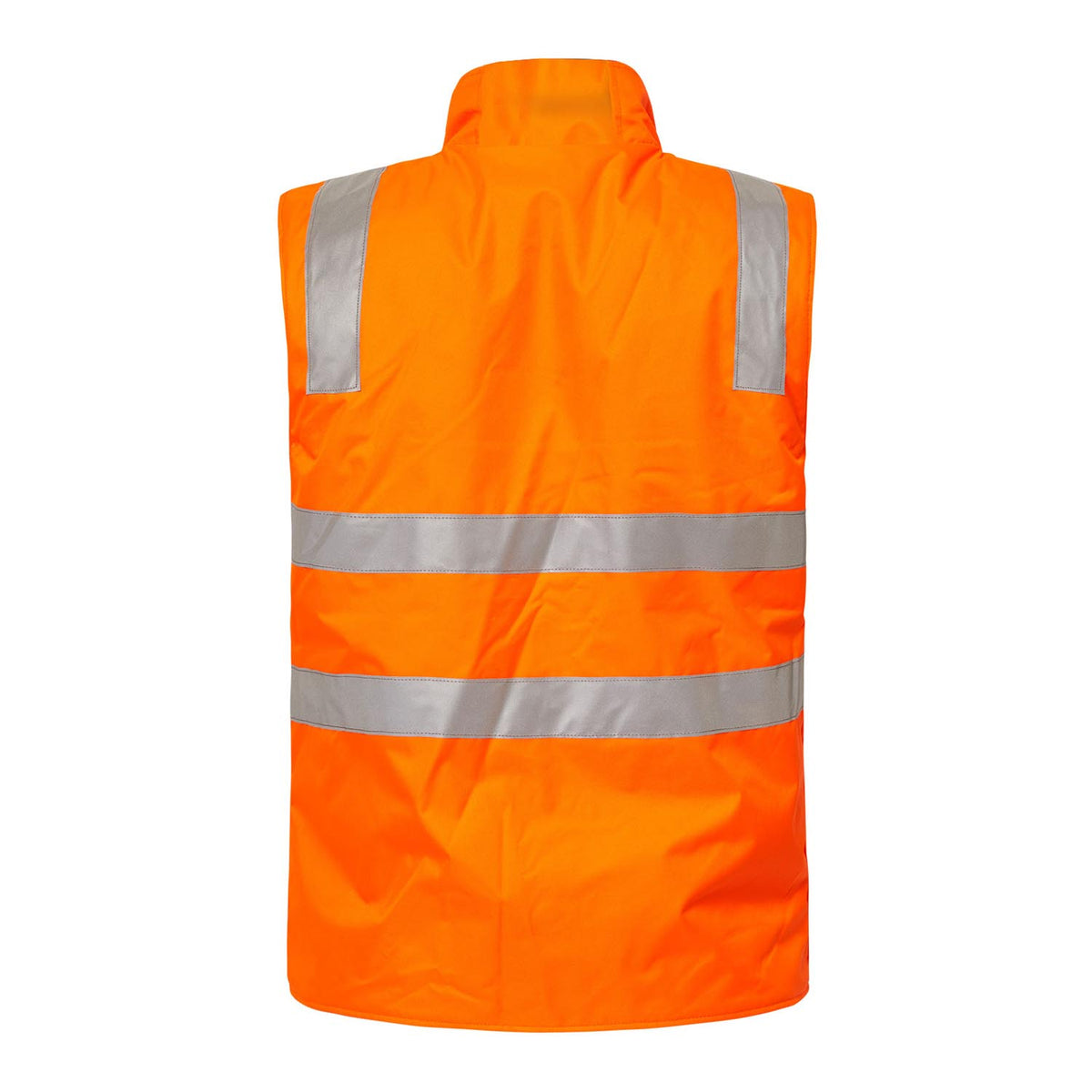 Hi Vis Reversible Fleece Reflective Vest - view