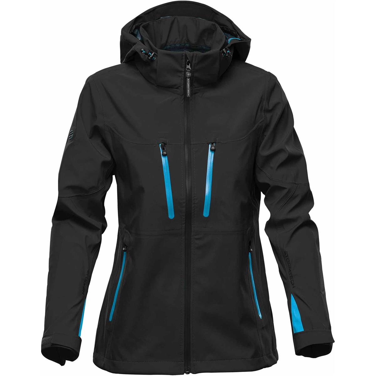 Black,Electric Blue