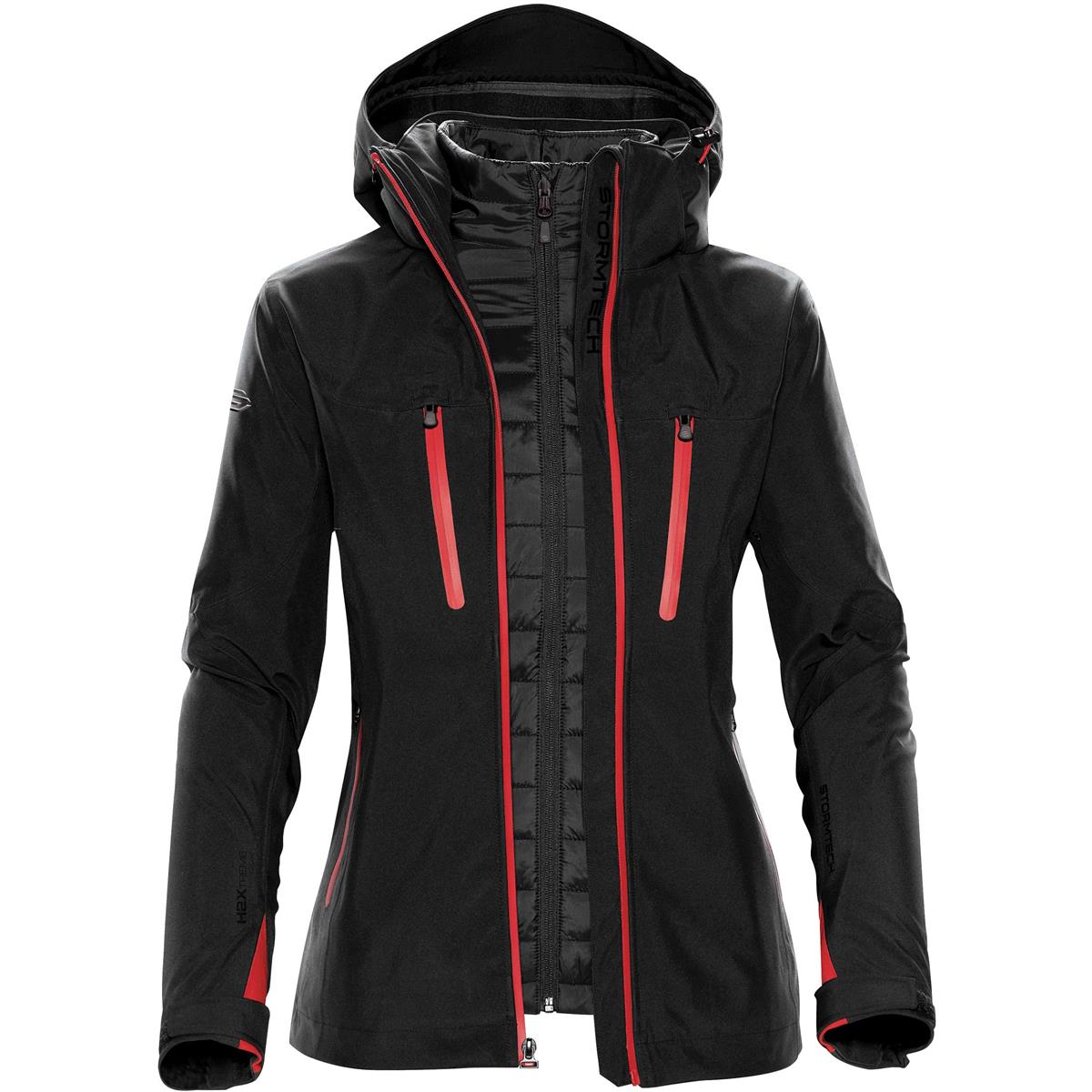 Black,Bright Red
