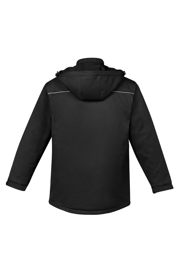 Unisex Antarctic Softshell Jacket - Black - Back