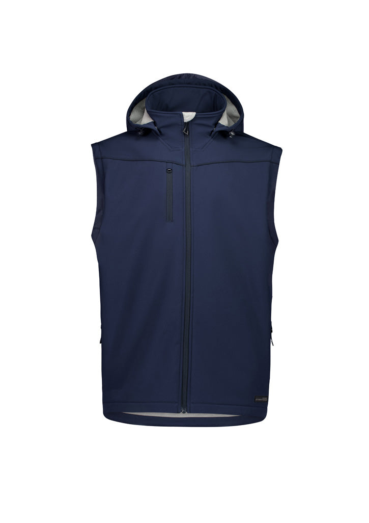 Unisex Streetworx 2 In 1 Stretch Softshell Jacket - Navy - View