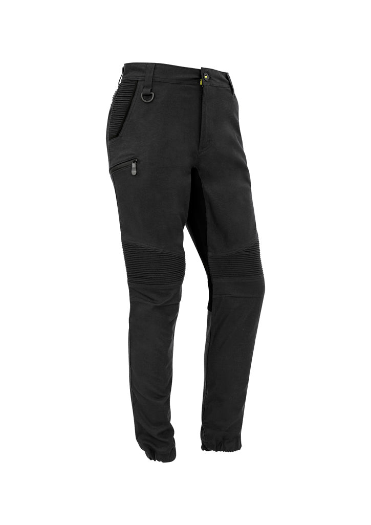 Mens Streetworx Stretch Pant - Cuffed - Charcoal - Front