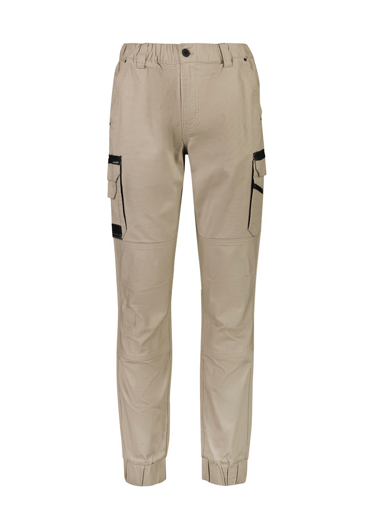 Mens Streetworx Heritage Pant - Cuffed - Stone - Front