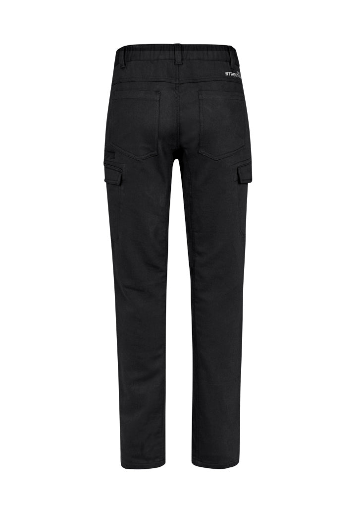 Mens Streetworx Comfort Pant - Black - Back