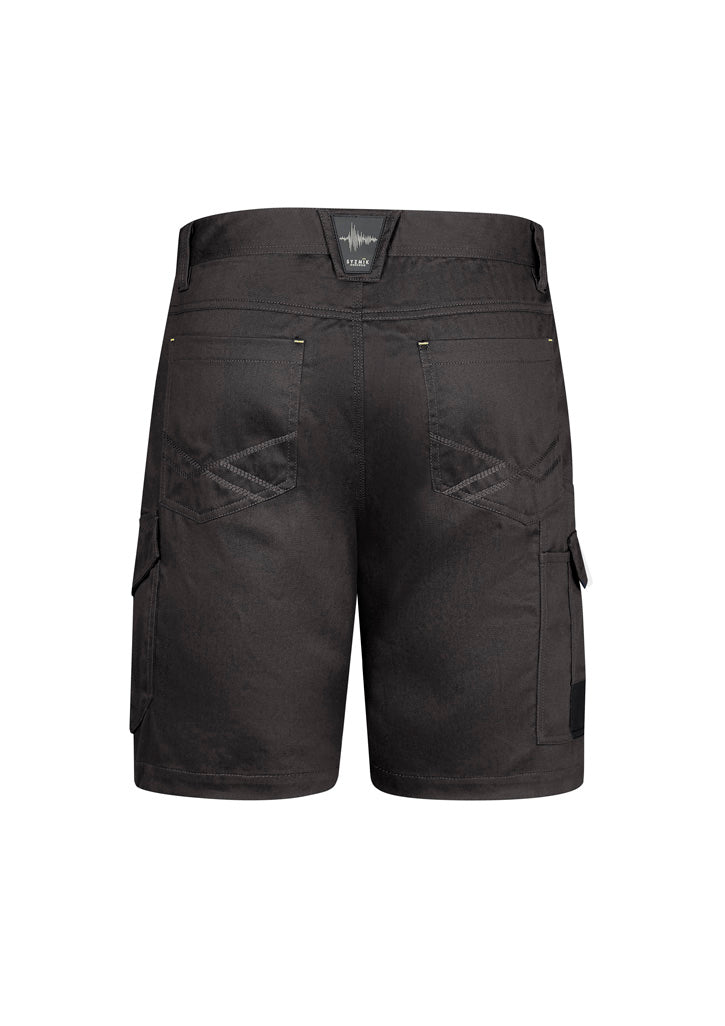 Mens Summer Cargo Short - Charcoal - Back