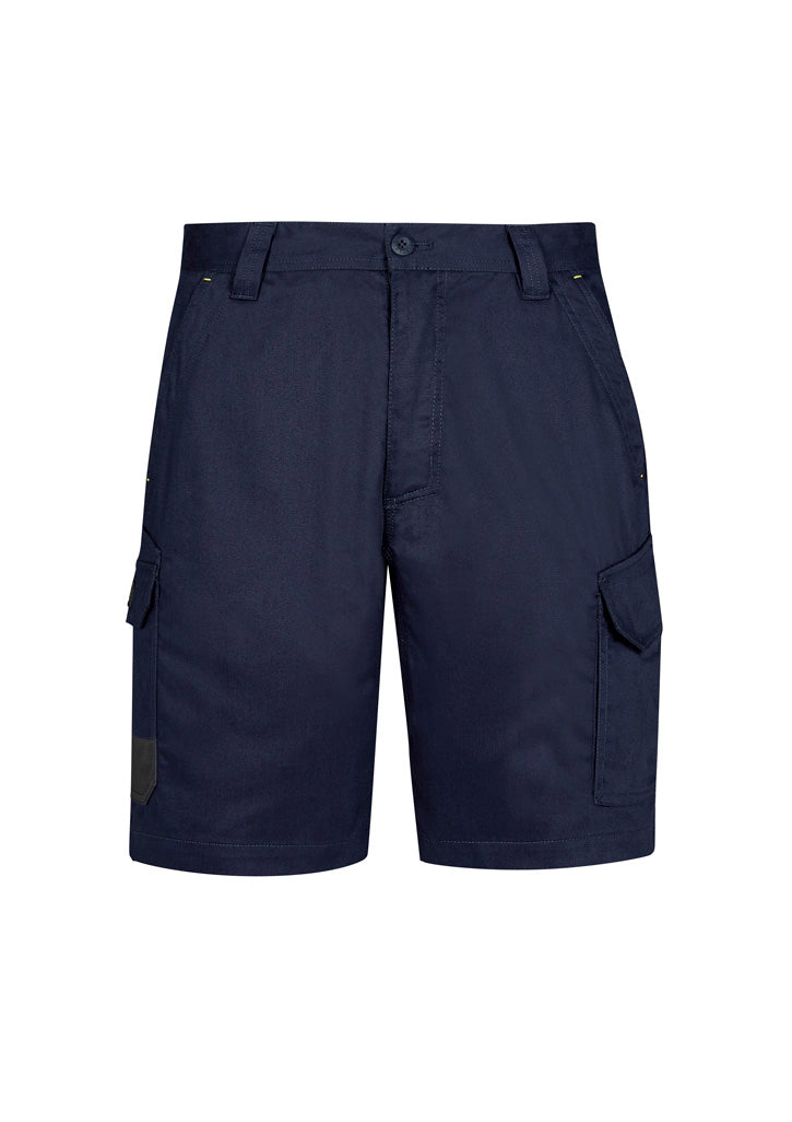 Mens Summer Cargo Short - Navy - Front