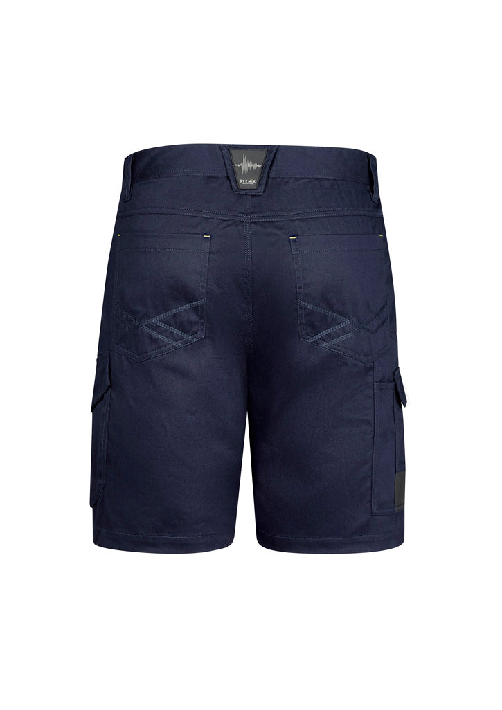 Mens Summer Cargo Short - Navy - Back
